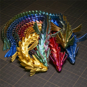 Dragão criativo 3D para decoração